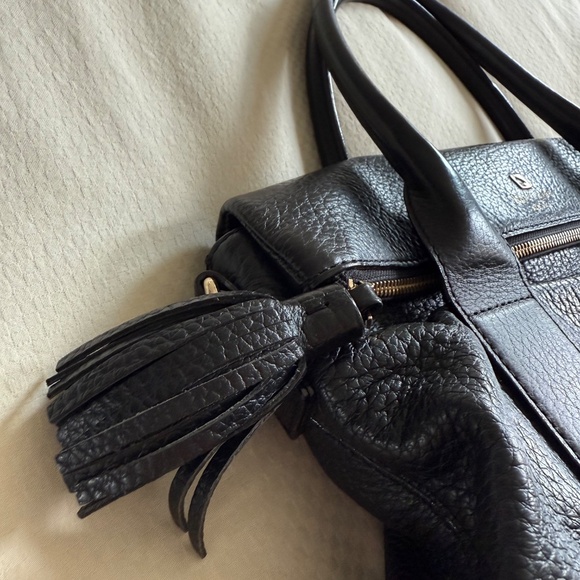 Kate Spade Black Leather Shoulder Bag - Picture 4 of 12